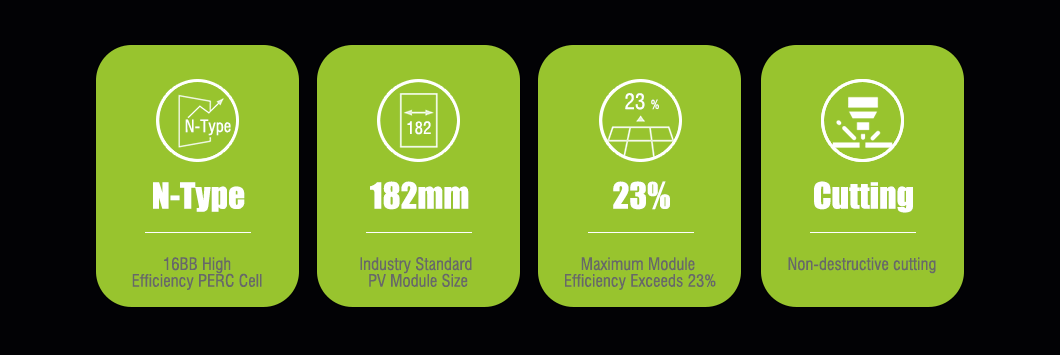 full black solar panel