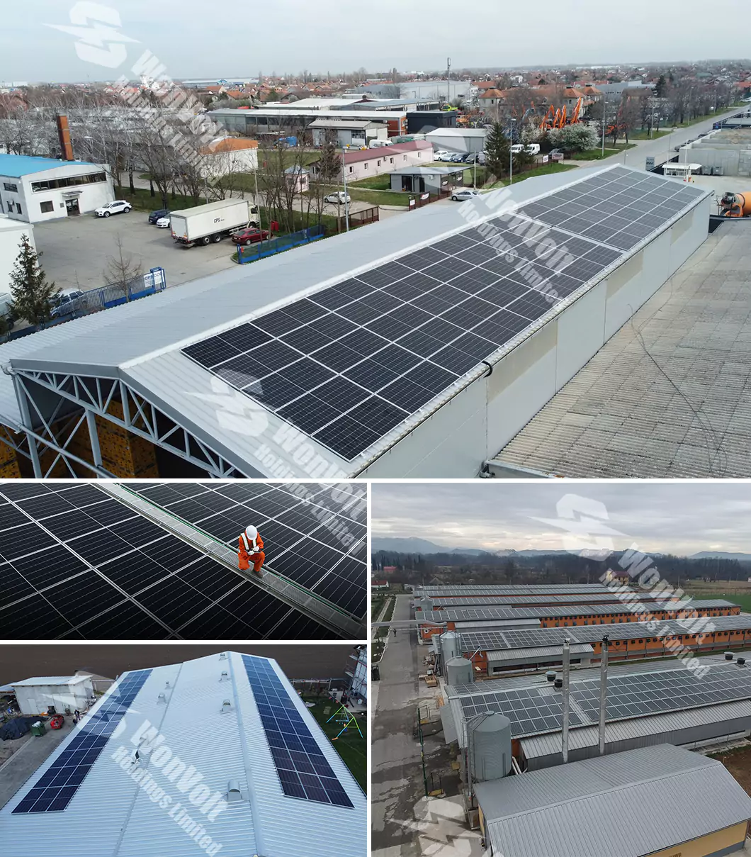 solar roof project