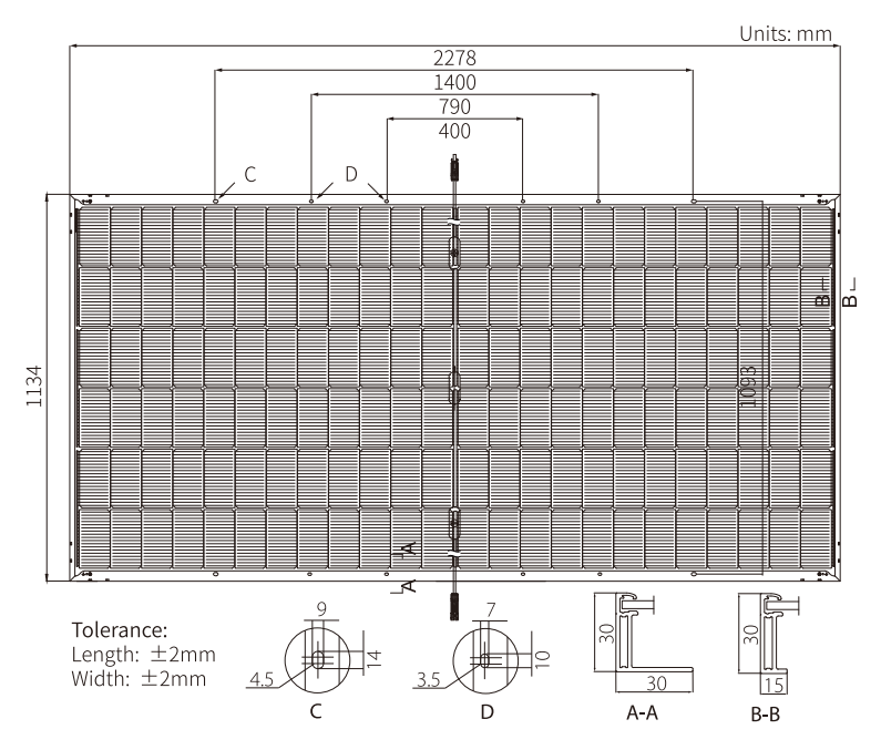 585w solar panel