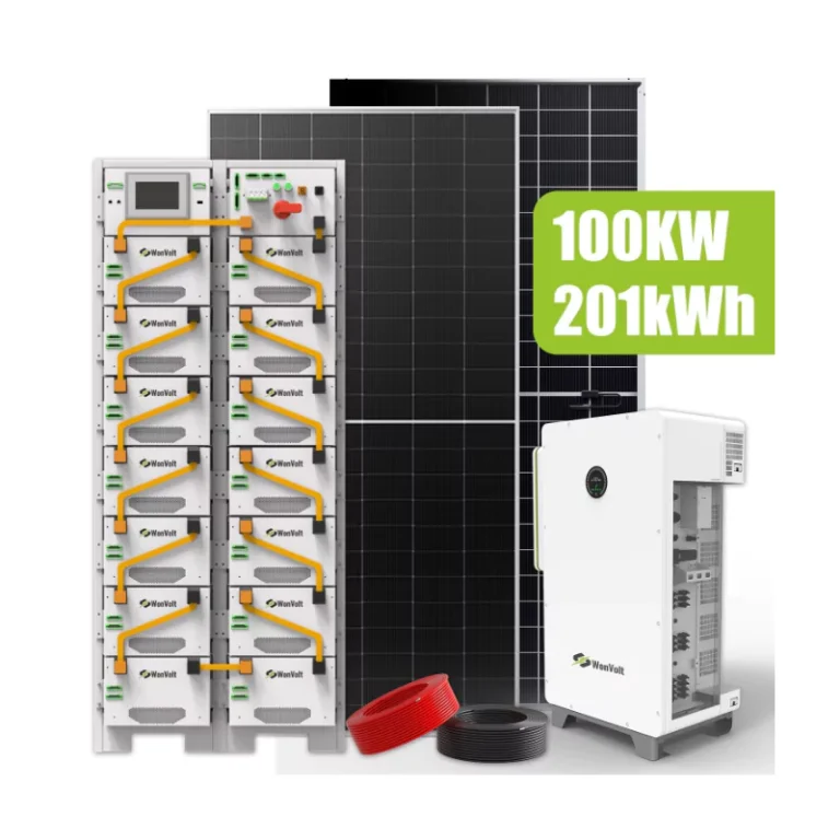 100kw solar power system