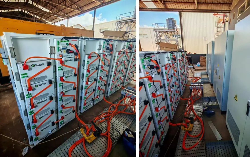 100kW 201kWh Hybrid Solar Power System