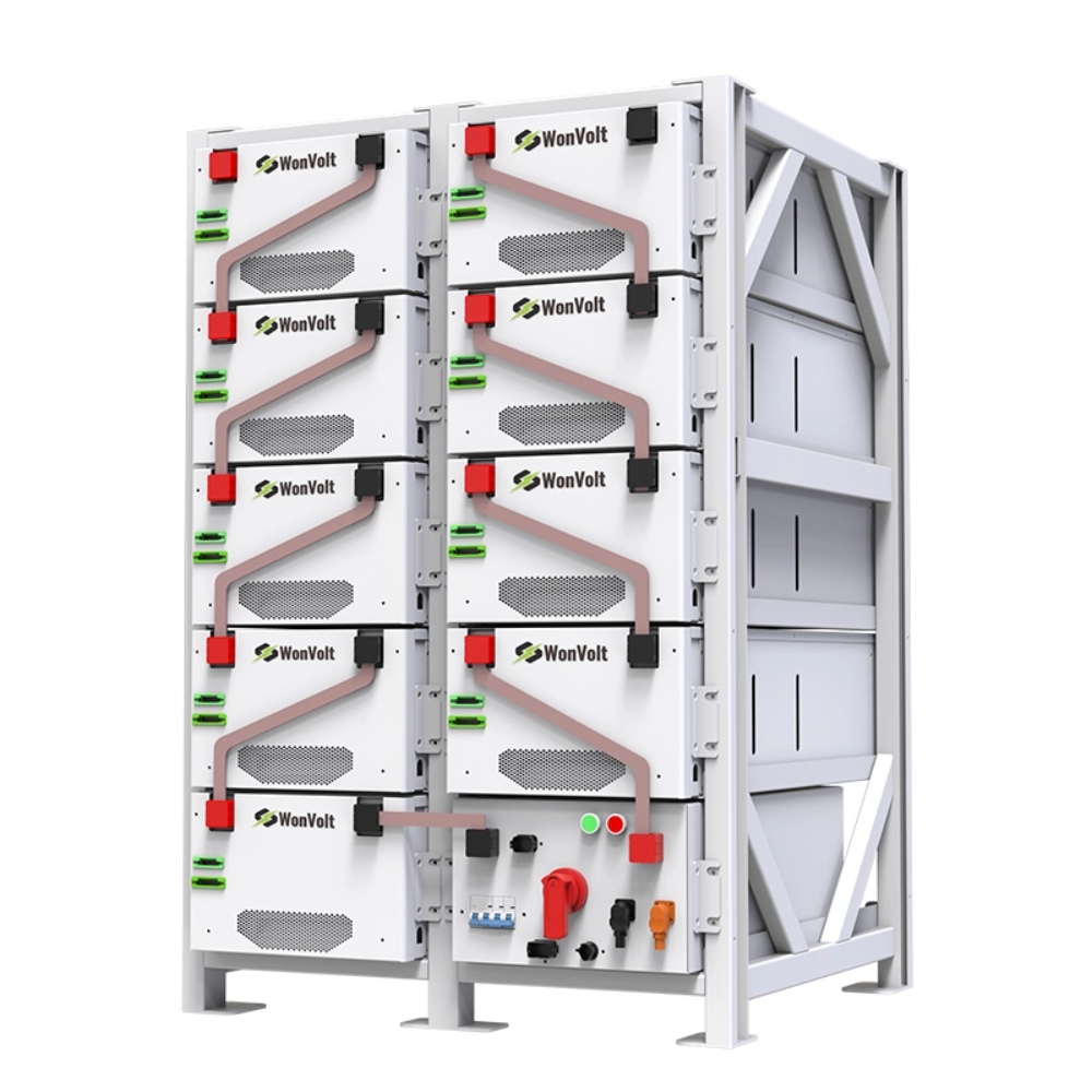 100-215kWh Lithium Battery Cluster 51.2V 280Ah