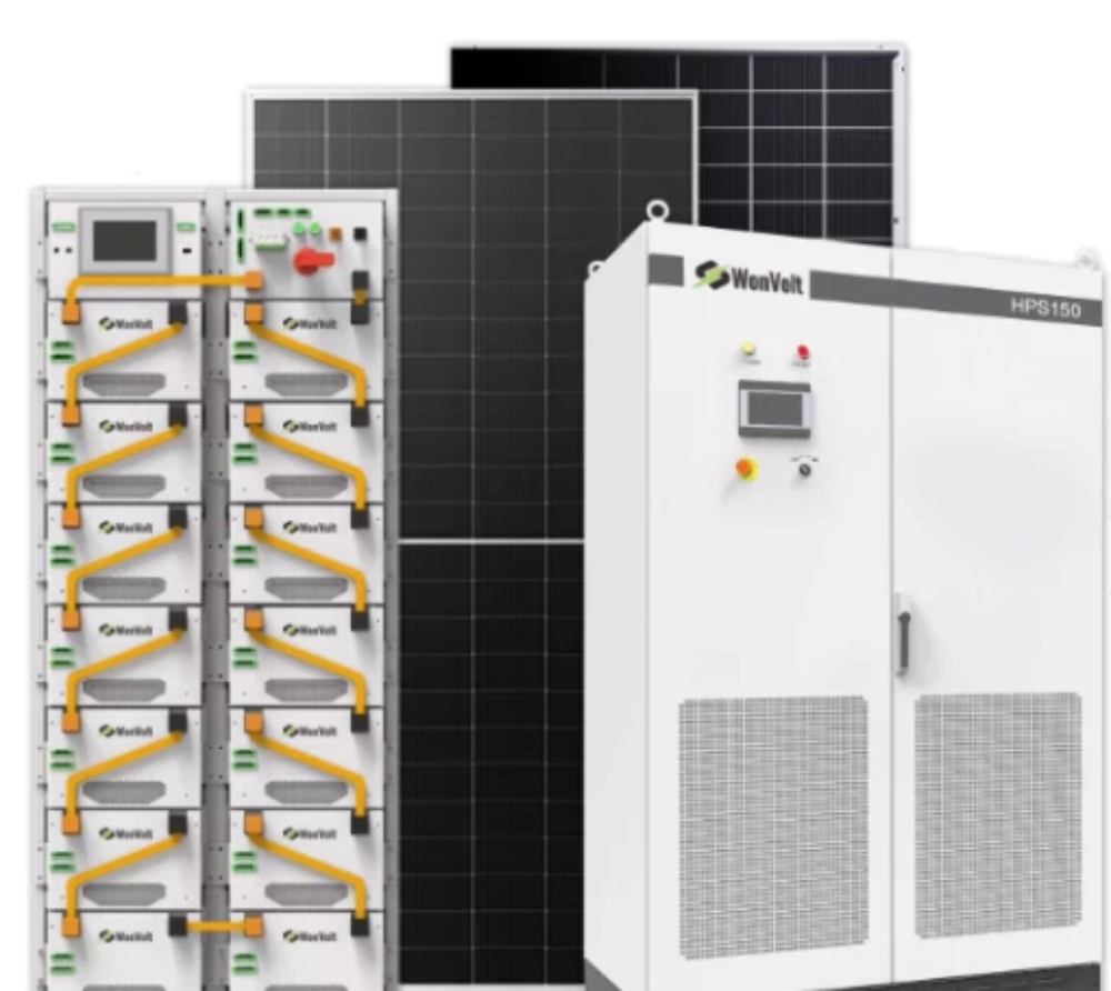 Sistema de energía solar híbrido 150KW - 500KW