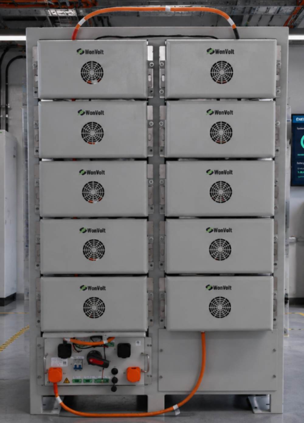 100-261kWh Lithium Battery Cluster 51.2V 314Ah