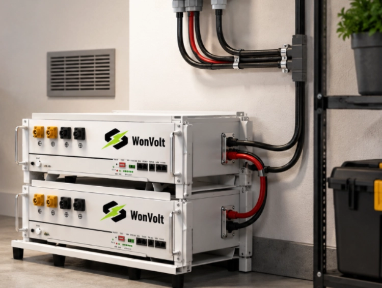 Aplikace záložních baterií s nízkým napětím 5 kWh a bezpečnostní příručka pro 48 V