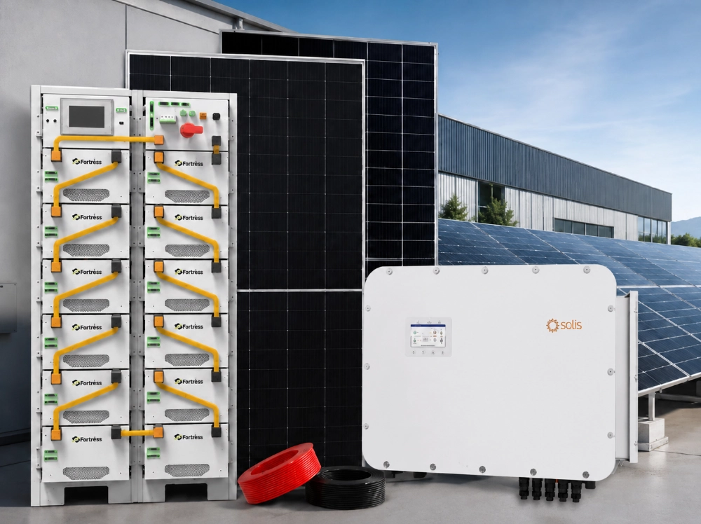 When Does a 100kW Hybrid Solar System Need More Battery Than PV Power